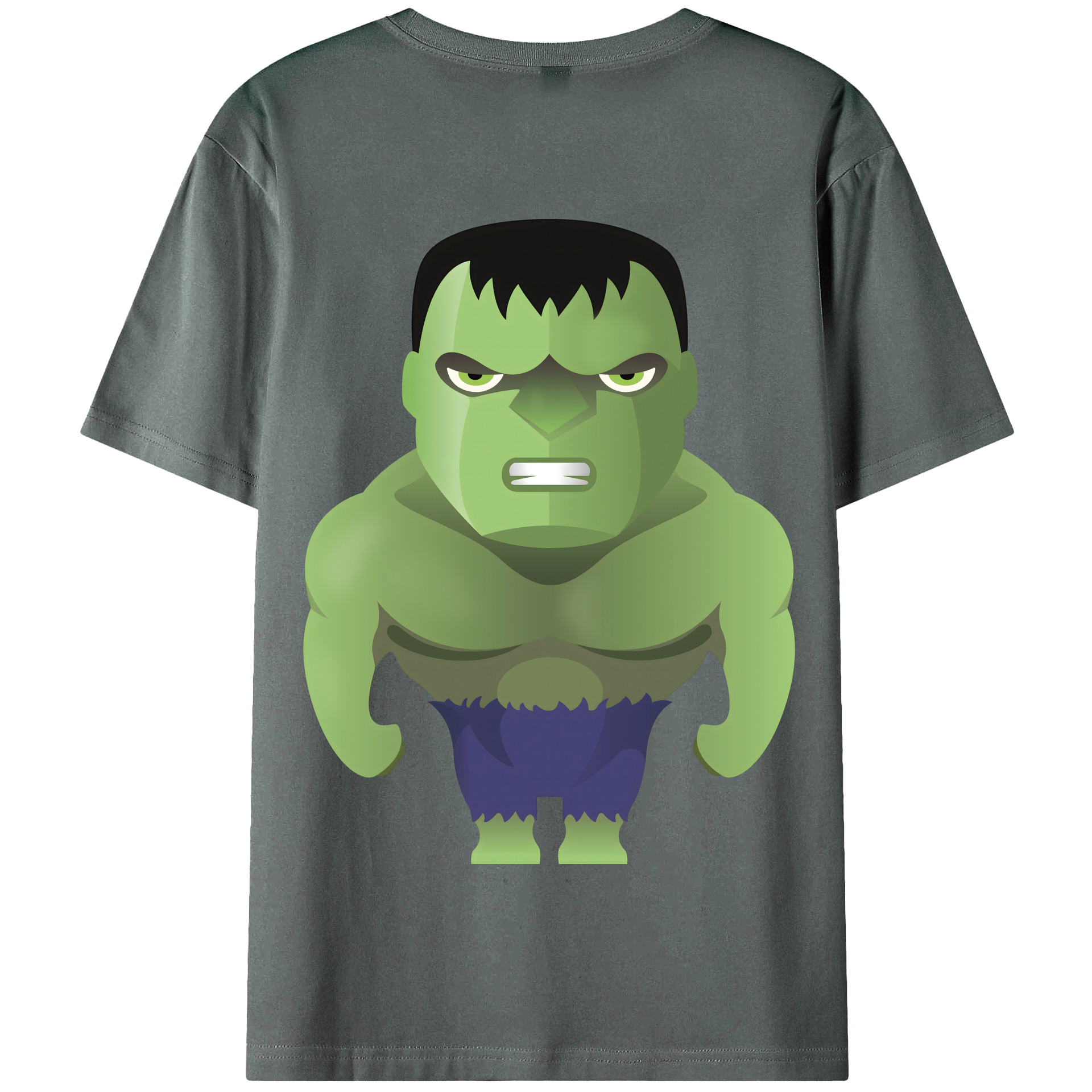 （画像用） アベンジャーズ The Avengers 綿100％半袖Tシャツ（背面プリント）